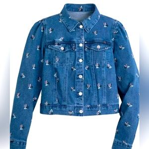 Disney Minnie Mouse Denim Jacket NWOT